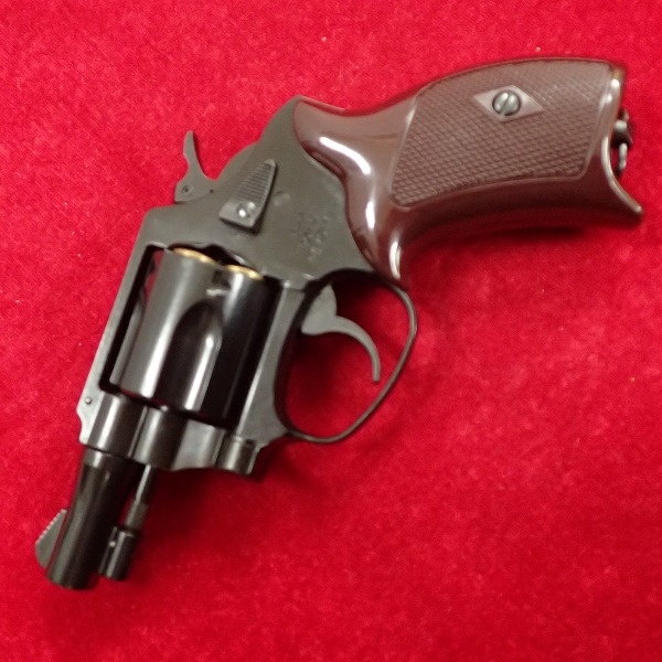 マルシン ポリスリボルバー 2インチ 8mmBB ブラックABS ガスリボルバー