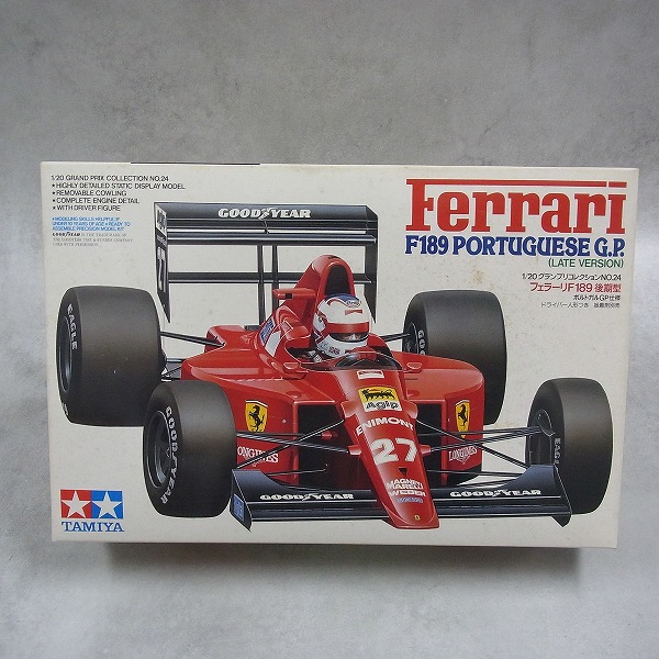 タミヤ 1/20 フェラーリ F189 後期型 ポルトガルGP仕様 20024 Marlboroデカール