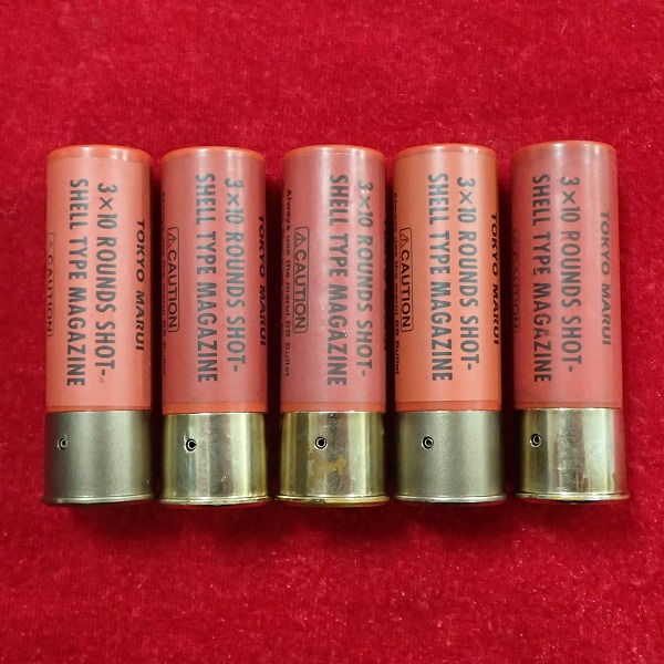 東京マルイ ショットシェル 赤 5発 セット