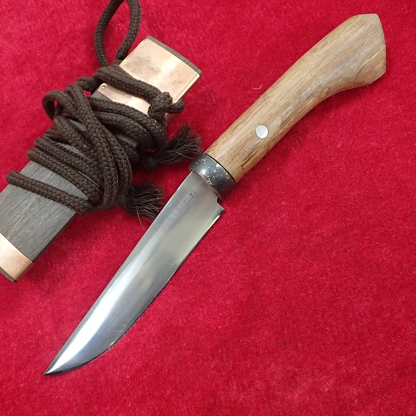 土居良明作 古式火造 剣鉈