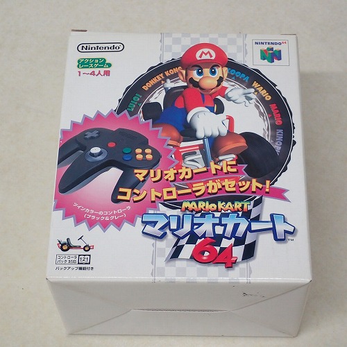 【中古ソフト】N64 | マリオカート64 コントローラー同梱版