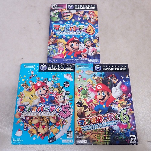 【中古ソフト】GC | マリオパーティ4/5/6 まとめて 3本セット