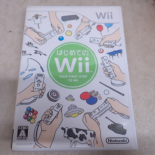 【中古ソフト】Wii | はじめてのWii