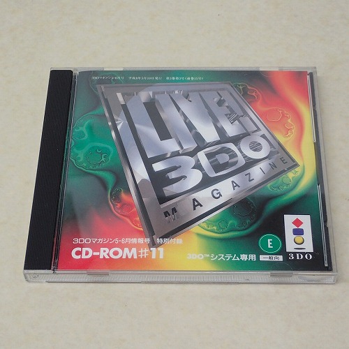 【中古ソフト】3DO｜LIVE! 3DO MAGAZINE #11