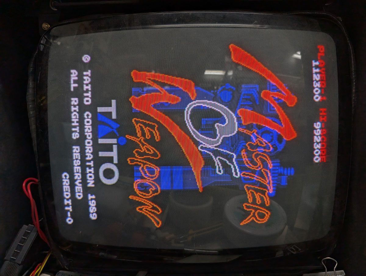 【店頭併売品】（アーケード基板）タイトー「マスターオブウエポン」【AR-3652】