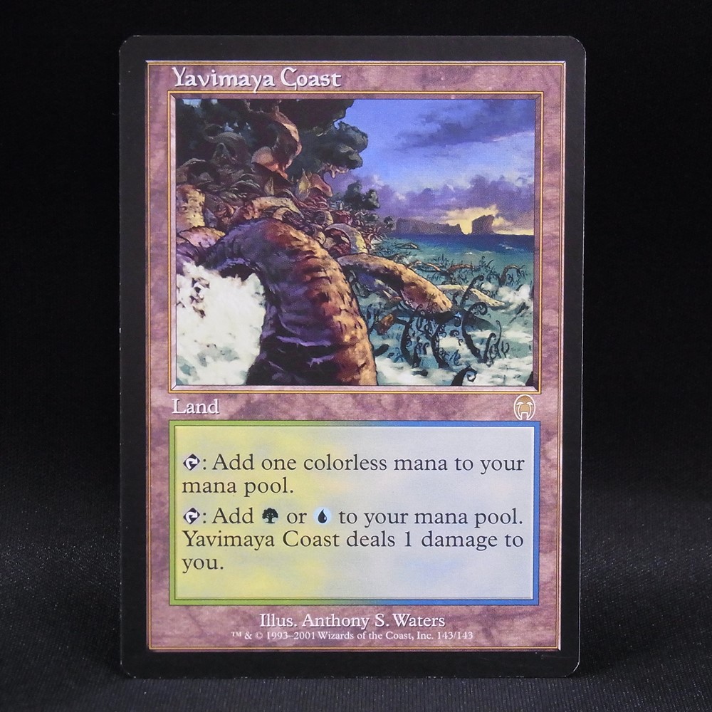 ◆【中古MTG】マジックザギャザリング│ヤヴィマヤの沿岸/Yavimaya Coast【APC/EN】