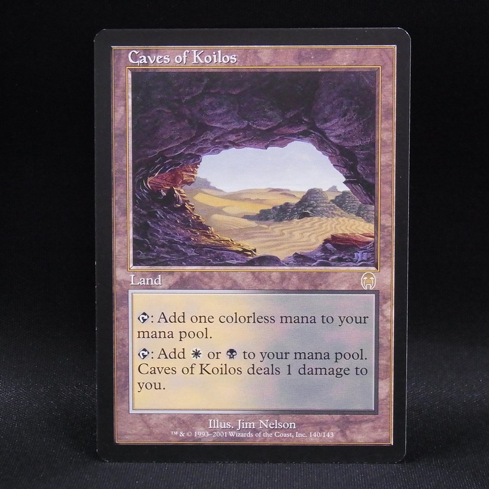 ◆【中古MTG】マジックザギャザリング│コイロスの洞窟/Caves of Koilos【APC/EN】