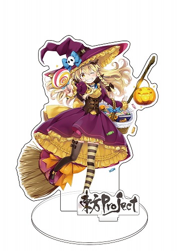 [1403-2016]アクリルフィギュア ハロウィン 霧雨魔理沙 illust：なつめえり [東方Project]