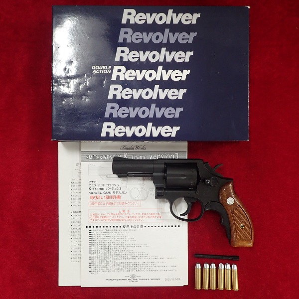 タナカ S&W M13 FBIスペシャル Ver.3 HW モデルガン