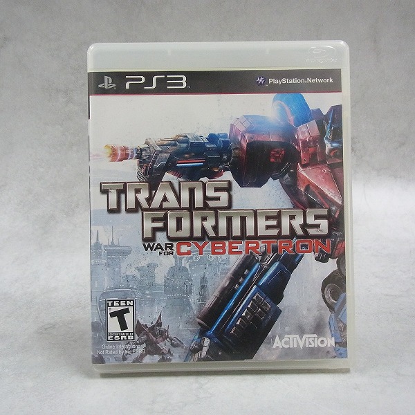 【中古ソフト】PlayStation3｜海外版 TRANSFORMERS WAR FOR CYBERTRON