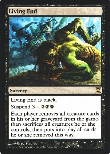 中古MTG【TSP】死せる生 / Living End《英》（MTG/マジック:ザ・ギャザリング）【管理:M0747A】