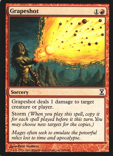 中古MTG【TSP】ぶどう弾 / Grapeshot《英》（MTG/マジック:ザ・ギャザリング）【管理:M0763A】