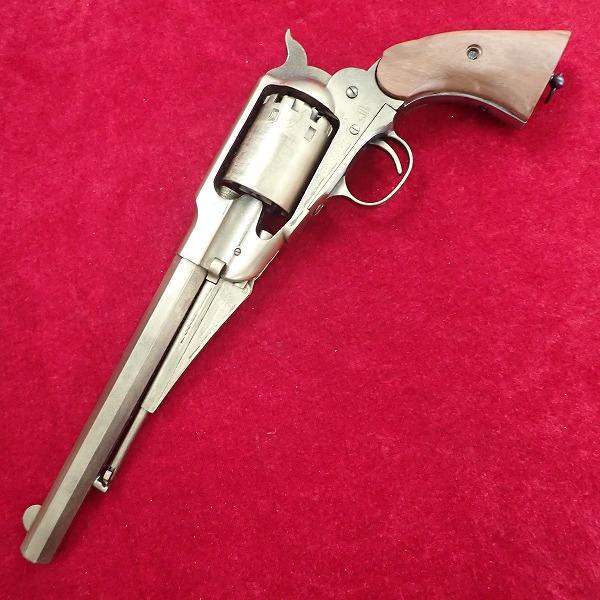 再塗装品 CMC 金属製モデルガン レミントン M1860 ニューモデルアーミー 木製グリップ