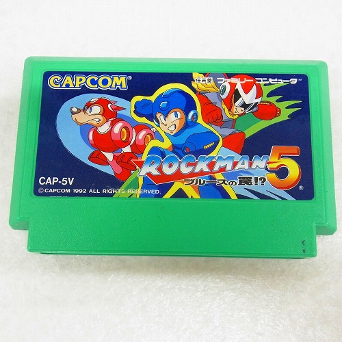 【中古ソフト】FC | ロックマン5 ブルースの罠!?