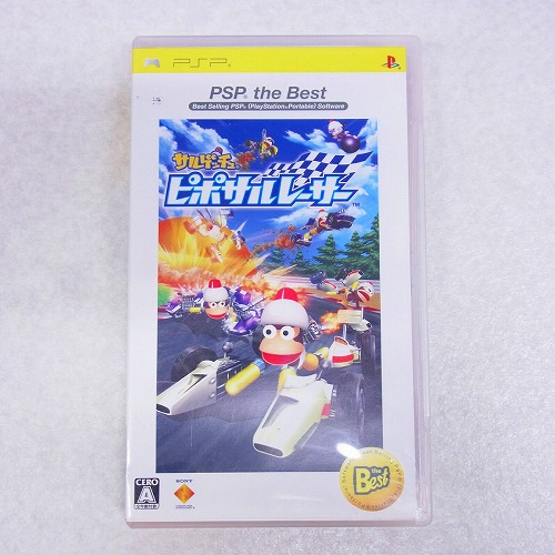 【中古ソフト】 PSP | サルゲッチュ ピポサルレーサー 箱説付