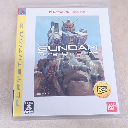 【中古ソフト】PS3｜機動戦士ガンダム ターゲット イン サイト 箱説付