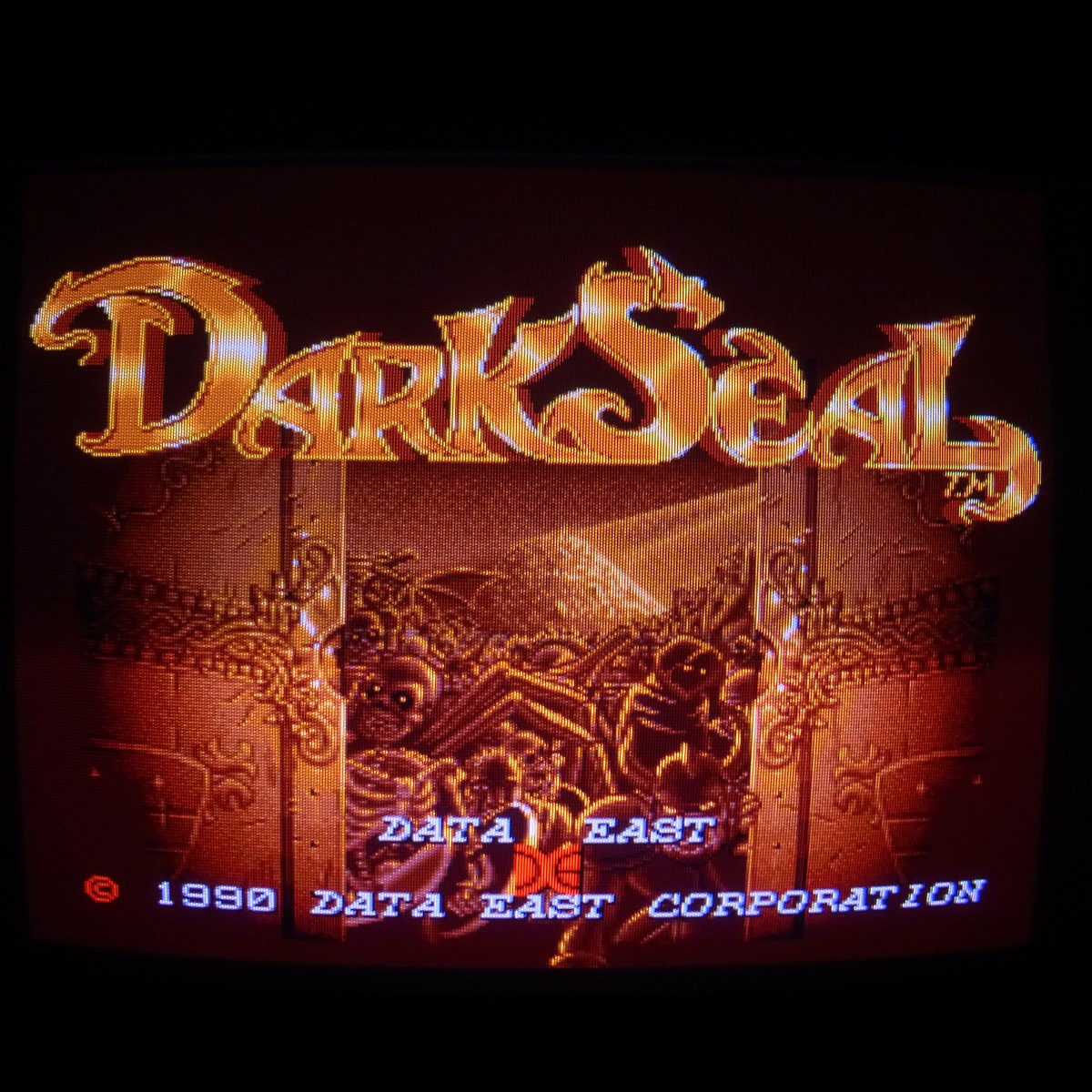【中古アーケード基板】データイースト/DATA EAST ダークシール DARK SEAL DECO