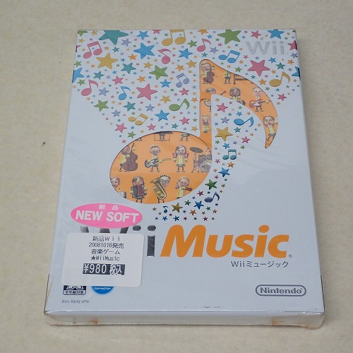 【中古ソフト】Wii｜Wiiミュージック 未開封