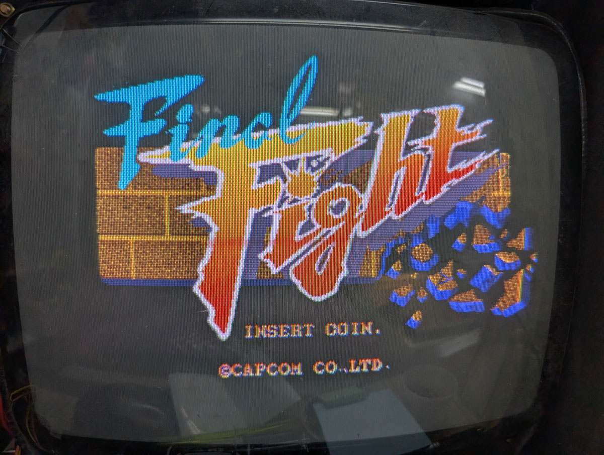 【店頭併売品】（アーケード基板）カプコン「ファイナルファイト」【AR-3678】