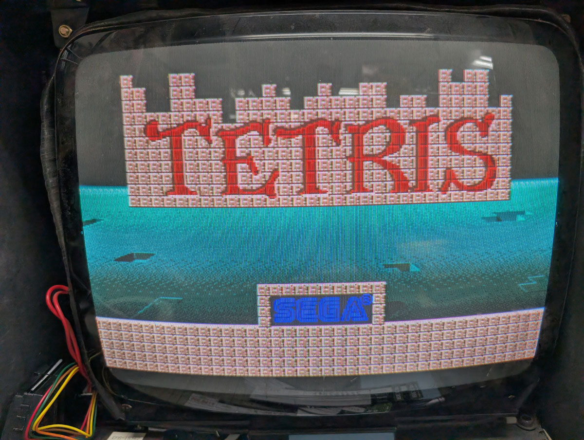 【店頭併売品】（アーケード基板）セガ「テトリス」【AR-3665】