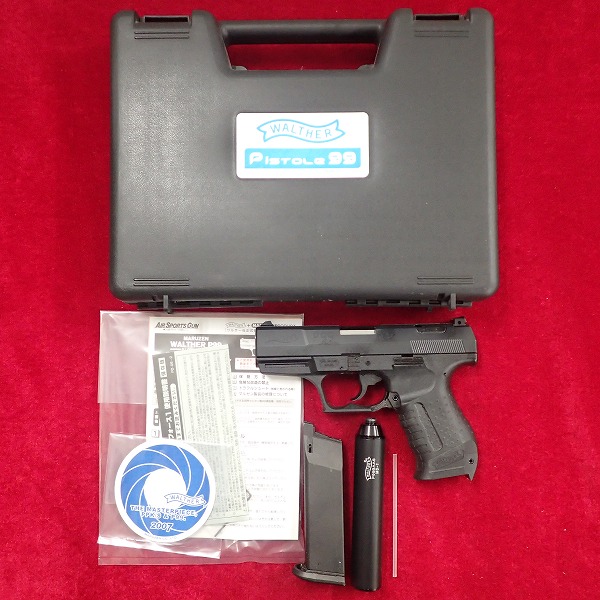 マルゼン ワルサー P99 サイレンサー ガスブローバック 現状品