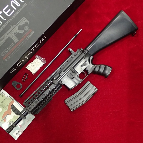 ■ カスタム品 東京マルイ M4 Sシステム スタンダード電動ガン 多弾マガジン