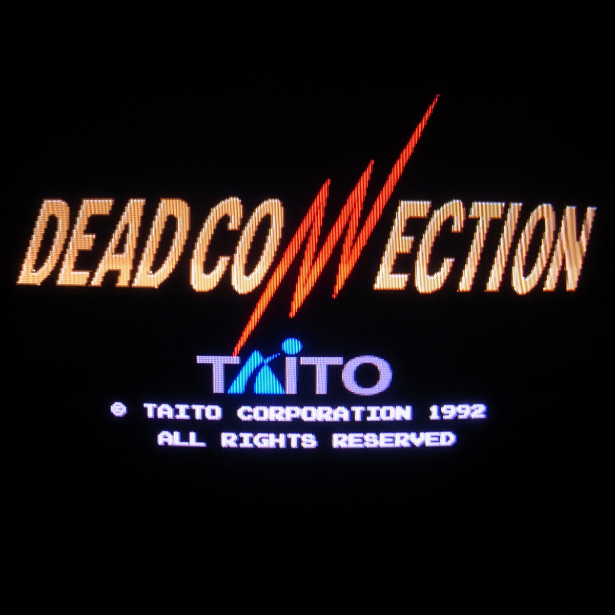 【中古アーケード基板】※ROMのみ タイトー/TAITO デッドコネクション DEAD CONNECTION F2 インスト帯純正