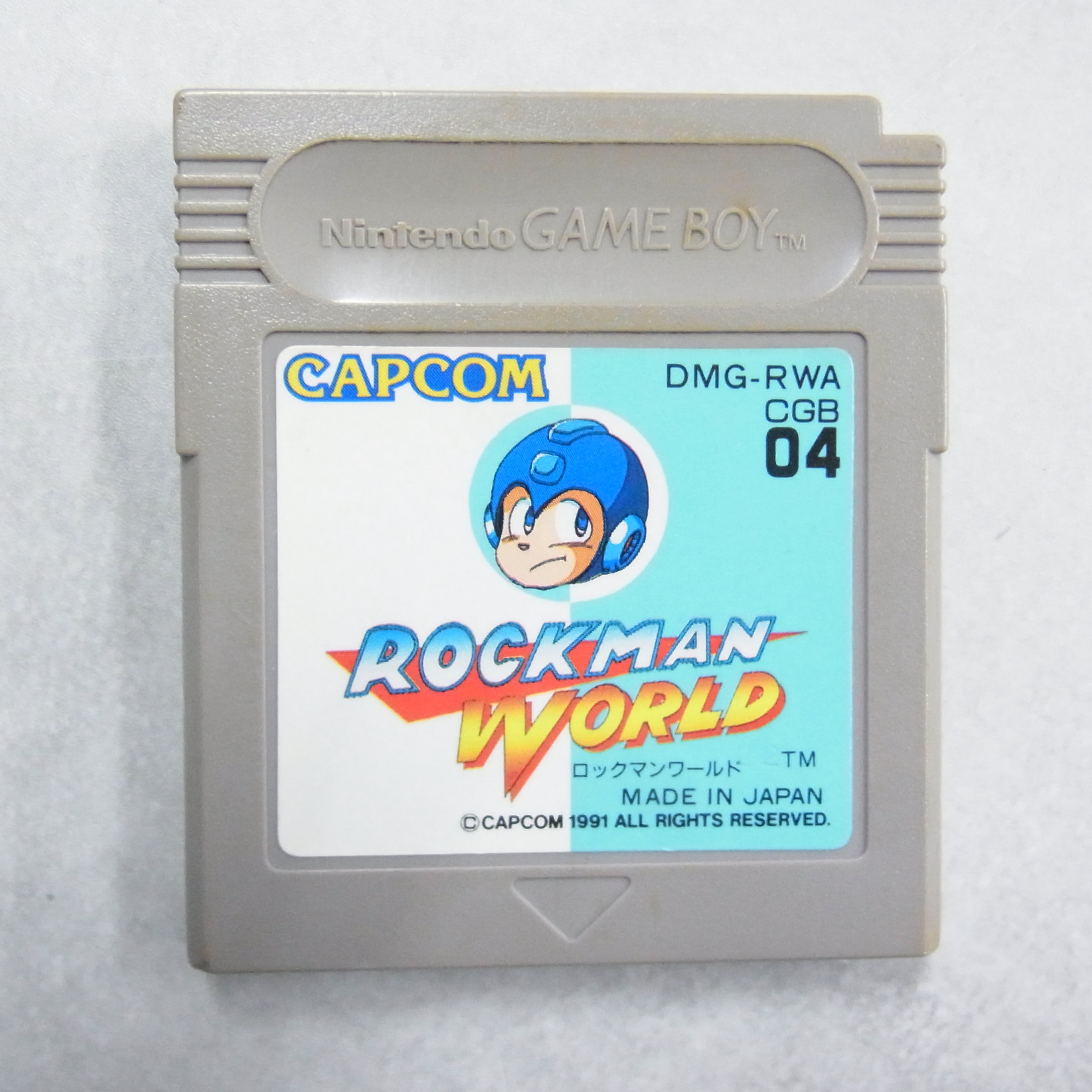 【中古ソフト】ゲームボーイ│ロックマンワールド