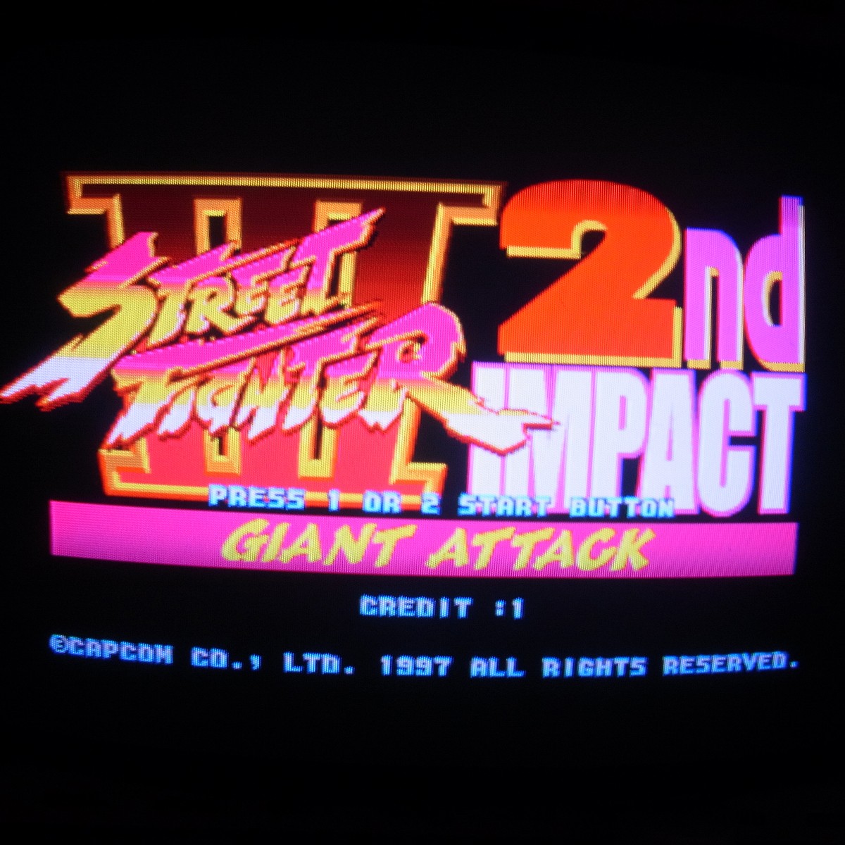【中古アーケード基板】カプコン/CAPCOM ストリートファイターIII セカンドインパクト 2nd IMPACT CPSIII イン取帯純正