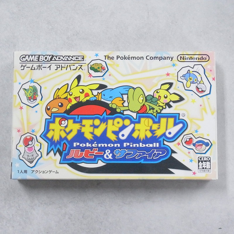 【中古ソフト】ゲームボーイアドバンス│ポケモンピンボール