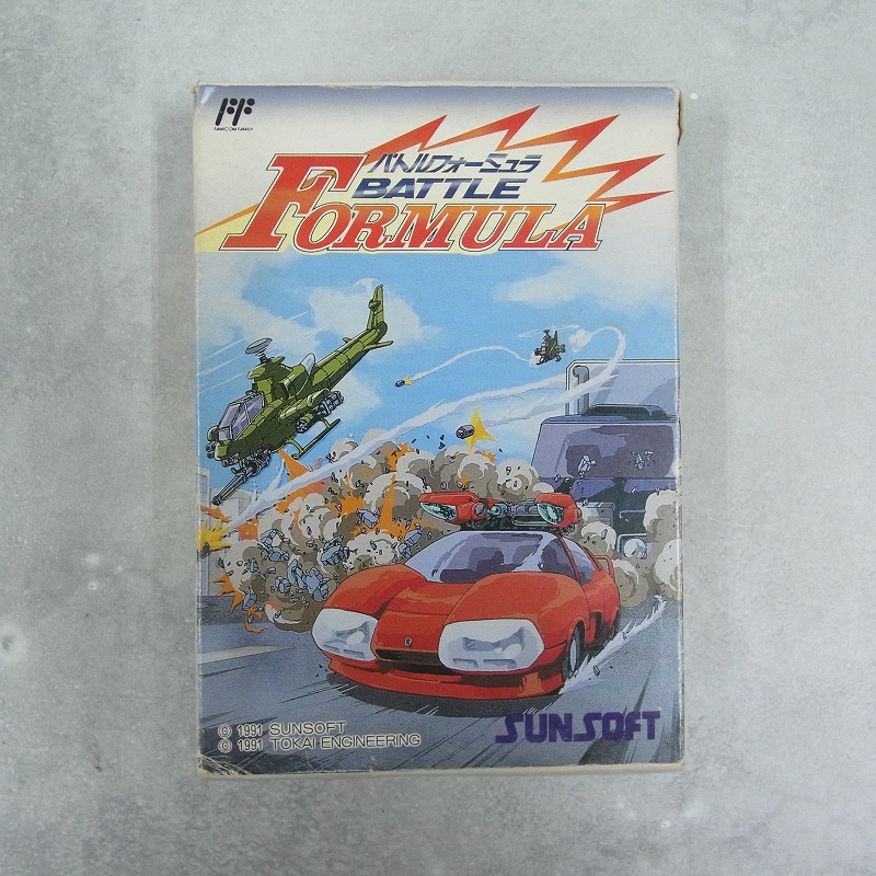 【店頭取扱品】【中古ソフト】ファミコン│ バトルフォーミュラ