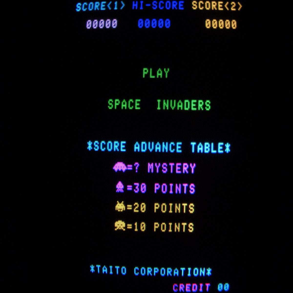 【中古アーケード基板】タイトー/TAITO TT スペースインベーダー カラー SPACE INVADERS