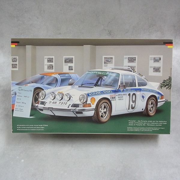 フジミ 1/24 ポルシェ 911 カレラ RS '73 ラリーバージョン エンスージアストモデル