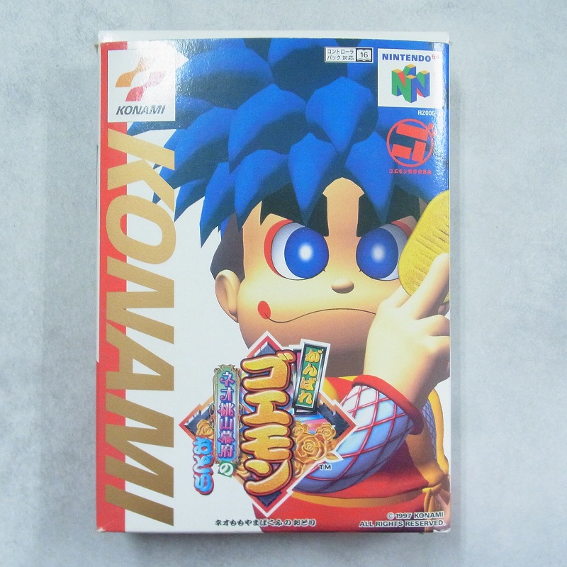 【中古ソフト】NINTENDO 64│がんばれゴエモン ネオ桃山幕府のおどり