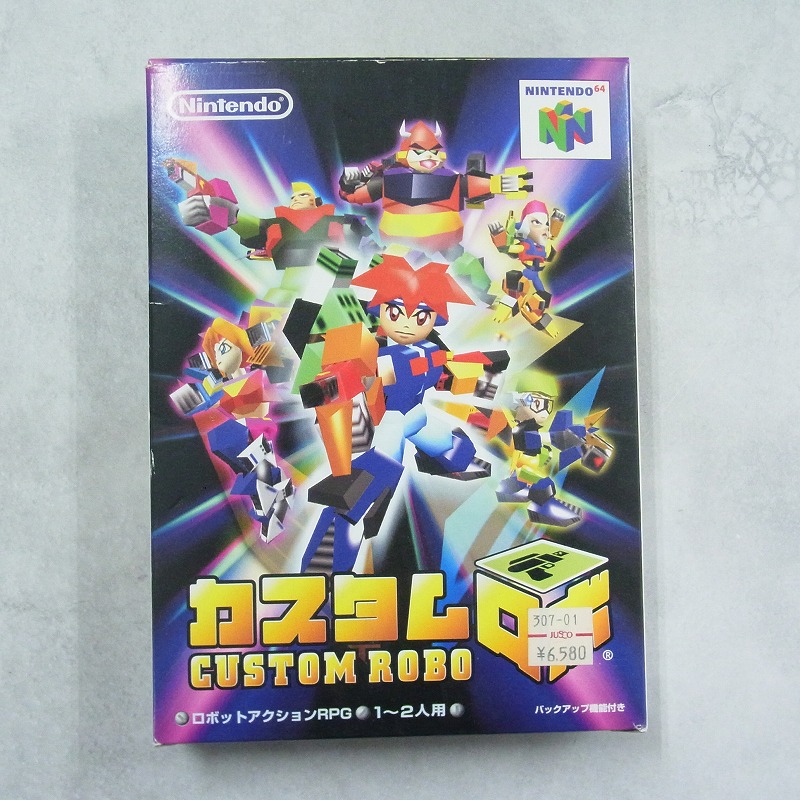 【中古ソフト】NINTENDO 64│カスタムロボ