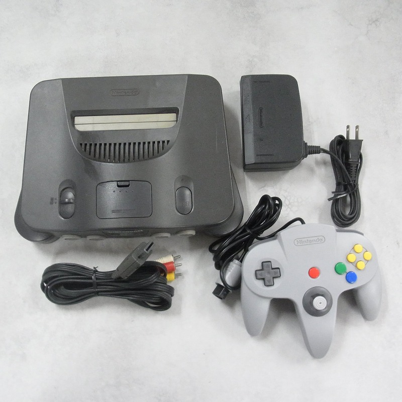 【中古ハード】NINTENDO 64│本体一式セット