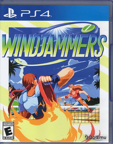【中古ソフト】PS4｜フライングパワーディスク：WIND JAMMERS 北米版