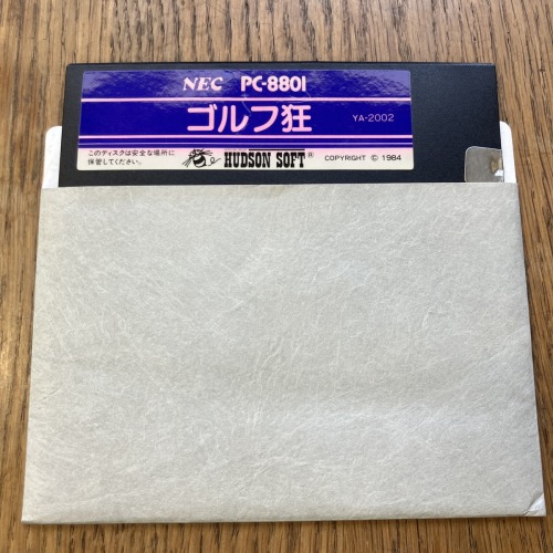 【店頭取扱品】【中古PCソフト】ゴルフ狂/PC-8801/5インチ※ディスクのみ