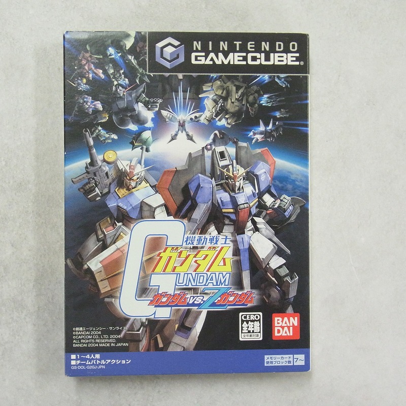 【中古ソフト】ゲームキューブ│機動戦士ガンダム ガンダム VS. Zガンダム