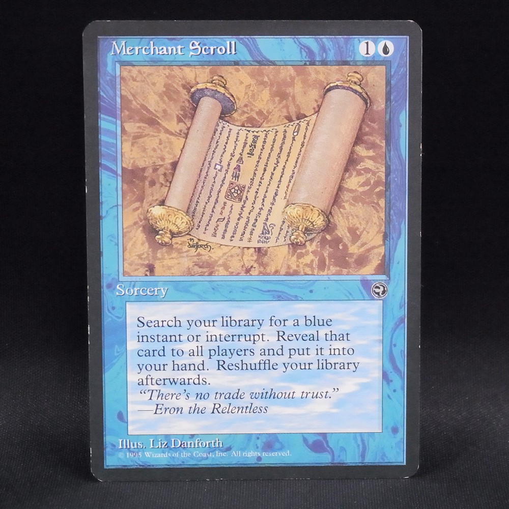 ◆【中古MTG】マジックザギャザリング│商人の巻物/Merchant Scroll【HML/EN】