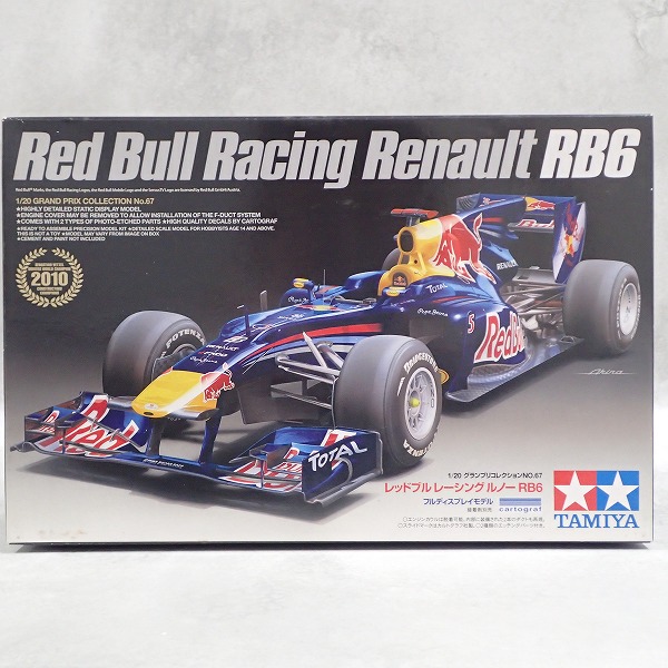タミヤ 1/20 レッドブル レーシング ルノー RB6 20067