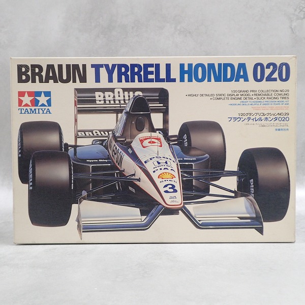 タミヤ 1/20 ブラウン ティレル ホンダ 020 20029