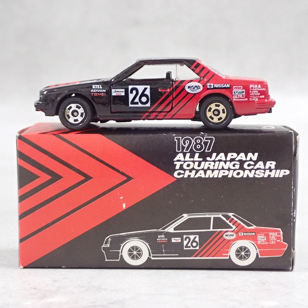 トミカ アイアイアド特注 日本製 日産 スカイライン 2000ターボ DR30 JTCC 1987 ＃26