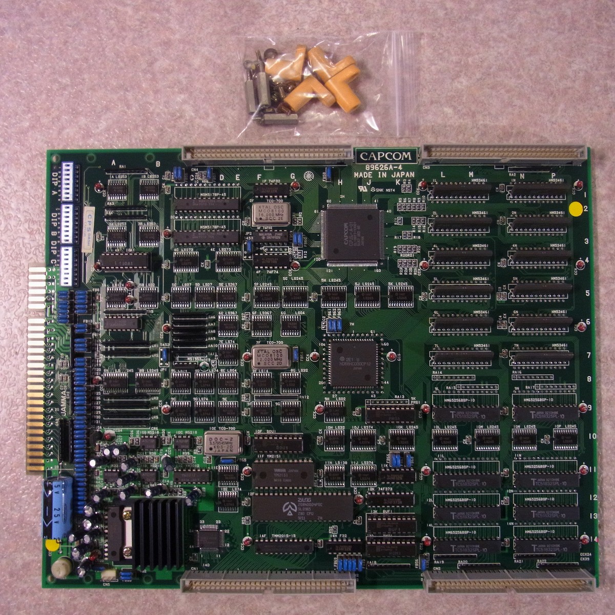 【中古アーケード基板】カプコン/CAPCOM CPS マザーボード CPS1