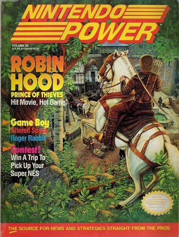 【中古書籍】NINTENDO POWER MAGAZINE Vol.26  Jul