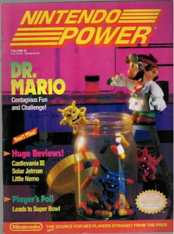 【中古書籍】NINTENDO POWER MAGAZINE Vol.18 November