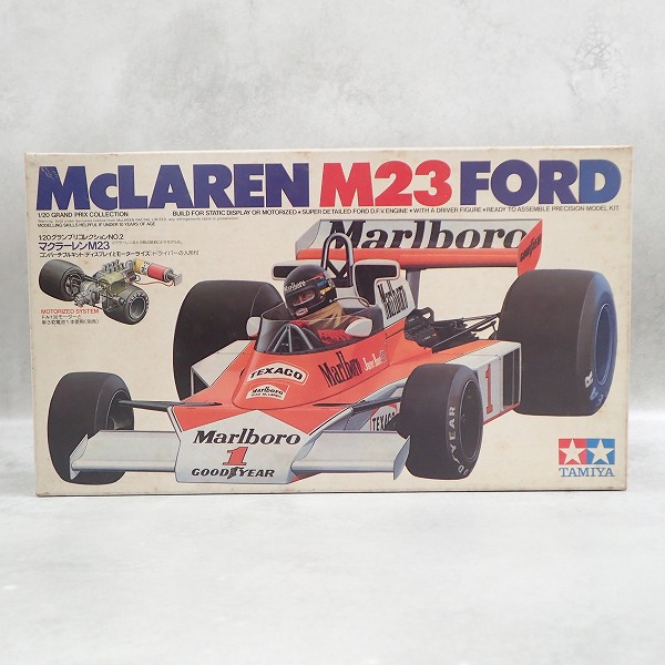 タミヤ 1/20 マクラーレン M23 1002 小鹿 Marlboroデカール