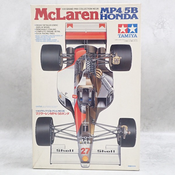 タミヤ 1/20 マクラーレン MP4/5B ホンダ 20026 Marlboroデカール