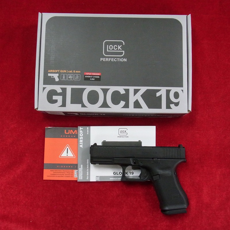 UMAREX SRC グロック19 GEN.5 MOS 樹脂製スライド換装 ガスブローバック