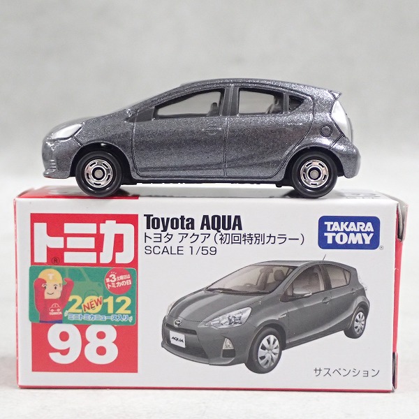トミカ 98 トヨタ アクア (初回特別カラー)